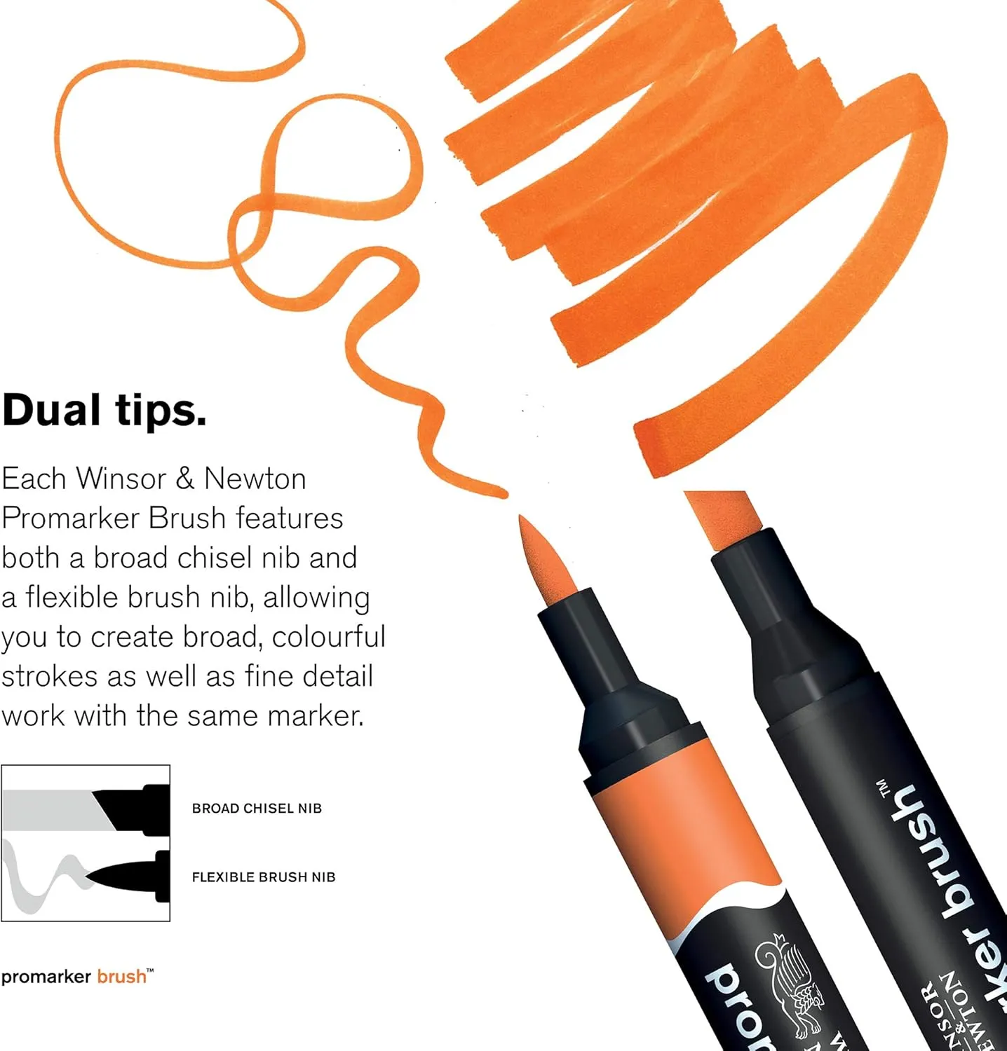 Winsor & Newton ProMarker Brush Set, 48 Count, Essential Collection