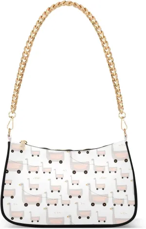 Women's Shoulder Handbags Chain Shoulder Brace for Women Bag Animal Print Ladies Vacation Handbags Tote Purse,Multi1