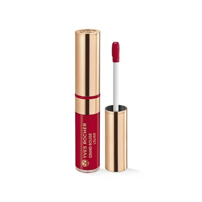Yves Rocher Grand Rouge l'Elixir - 110, Liquid Matte Lipstick, 7ml/0.24flOz - Long-Lasting, Matte Finish, Intense Color, Easy Application, Bold Matte Finish, Full Coverage, Lightweight Formula