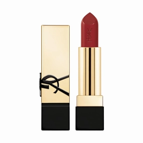 YVES SAINT LAURENT Rouge Pur Couture Satin Lipstick - R1971 Rouge Provocation for Women - 0.13 oz Lipstick